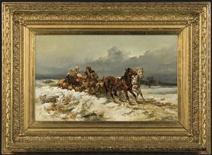 Sleigh Ride. Adventure On A Journey by Tadeusz Rybkowski
