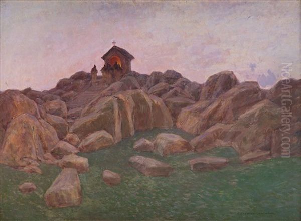 Nocturne - Sicilian Landscape ('monte Pellegrino') - view 1