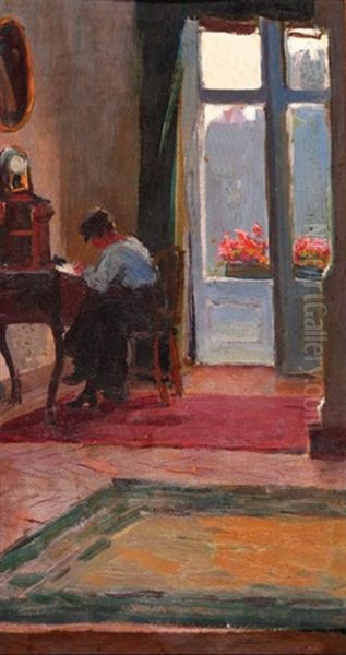 Woman In A Room - view 1