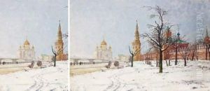 En Bas Du Kremlin by Paul Louis Bouchard