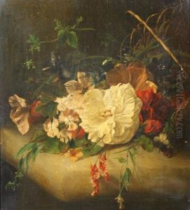 Bloemstilleven by Anna Francisca de Ryck