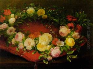 Ein Kranz Von Rosen by Anna Francisca de Ryck