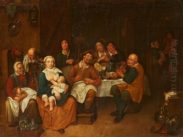 Interior With A Dining Scene - view 1