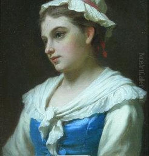 Bust Portrait Of A Young Woman - view 1