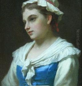 Bust Portrait Of A Young Woman