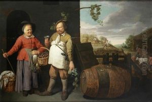 An Allegory Of Autumn by David Ryckaert III