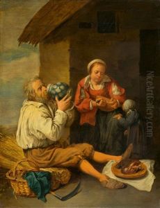 Peasant Family At Rest