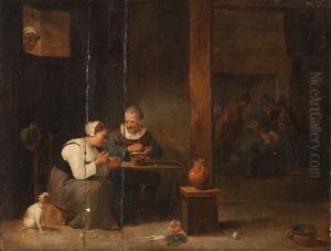 Interior Con Paisanos