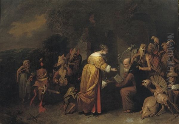 The Temptation Of Saint Anthony by David Ryckaert III
