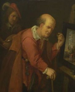 Im Atelier Des Kunstlers by David Ryckaert III