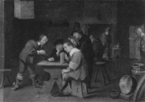 Geldwechsel In Der Bauernstube Geldwechsel In Der Bauernstube