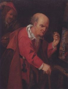 Im Atelier Des Malers by David Ryckaert III