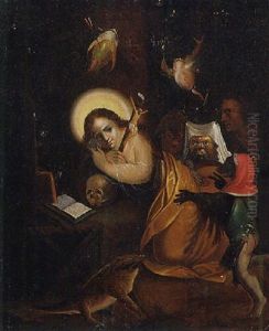 The Penitent Magdalene Tormented By Demons by David Ryckaert III