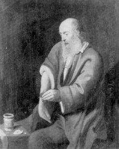 L'homme Au Pansement by David Ryckaert III