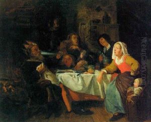 The King Drinks by David Ryckaert III