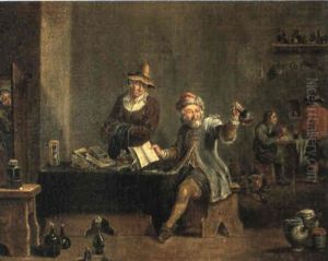 Besuch Beim Arzt by David Ryckaert III