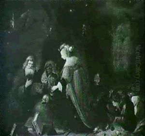 The Temptation Of St. Anthony by David Ryckaert III