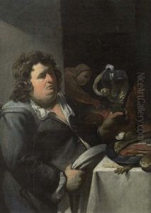 Le Buveur by David Ryckaert the Elder