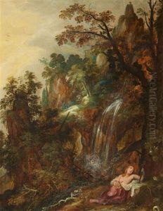 A Landscape With Saint Mary Magdalene A Landscape With Saint Mary Magdalene