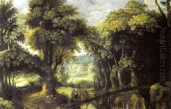 The Flight Into Egypt - view 1