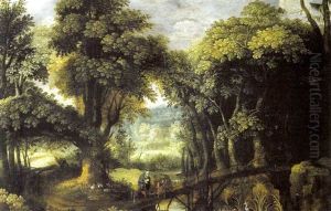 The Flight Into Egypt by Marten Ryckaert