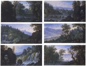 Landscape With Figures by Marten Ryckaert
