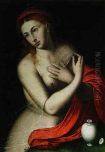 Die Heilige Maria Magdalena by Bernaert de Ryckere