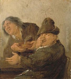 The Sense Of Smell by Franz (Francois) Ryckhals