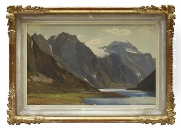 Norskt Fjordlandskap - view 1