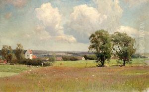 Landskap, Hurfva by Gustaf Rydberg