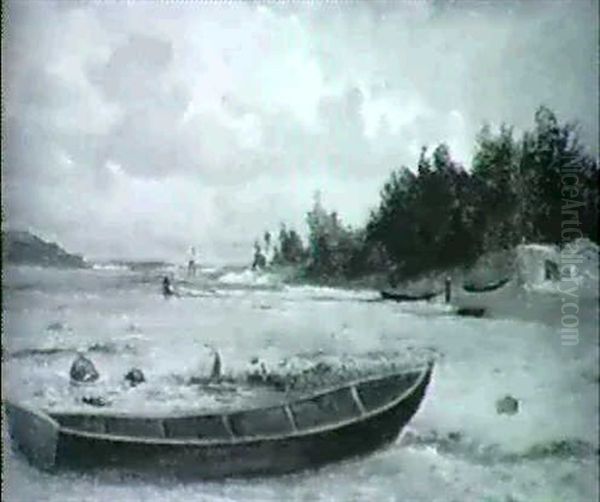Vik Med Batar Och Figurer - view 1