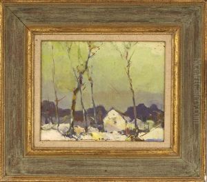 Landscape With House by Chauncey Foster Ryder