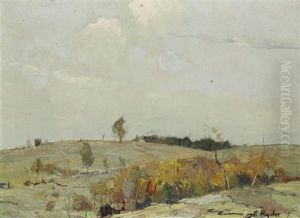 Landscape With Tree Beyond Landscape With Tree Beyond