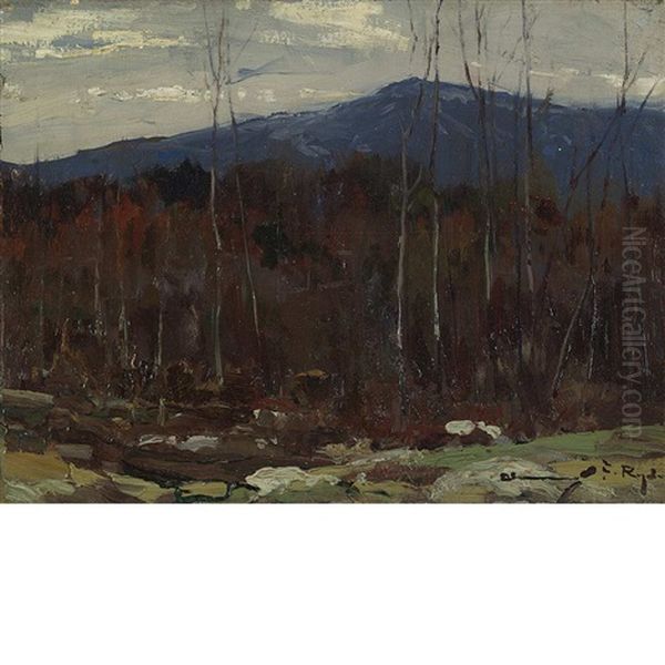 Mount Monadnock, Late Autumn - view 1
