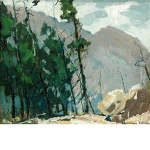 A Wooded Landscape A Wooded Landscape