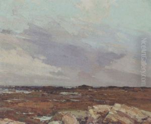 Low Tide At Cape Porpoise by Chauncey Foster Ryder