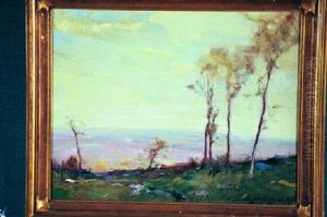 Sunlight In The Valley by Chauncey Foster Ryder