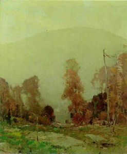 The Mountains In October by Chauncey Foster Ryder