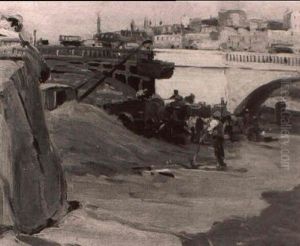 Bridge Construction by Chauncey Foster Ryder