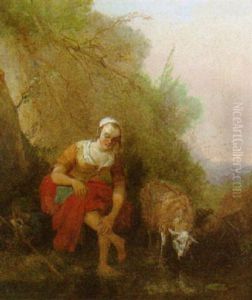 Shepherdess by James de Ryk