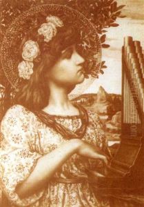 Saint Cecelia by Henry Ryland