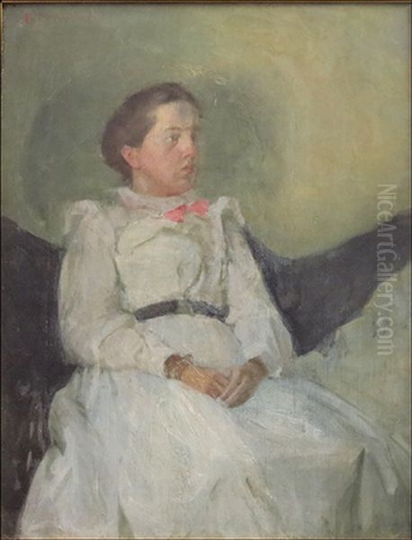 Portrait Of A Seated Lady - view 1