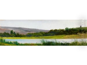 Flusslandschaft by Arkady Rylov