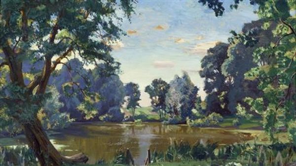 Landschaft Mit Teich - view 1