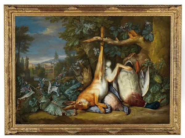 Still Life With A Hare, A Duck And A Pigeon - view 1