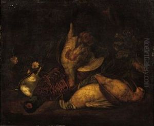 The Catch Of The Hunt by Peter (Pieter Andreas) Rysbrack