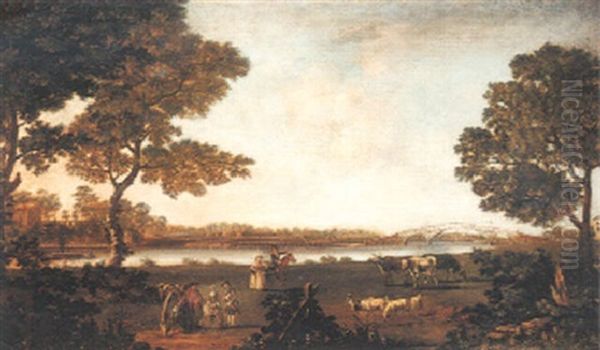 View Of The Thames At Twickenham - view 1