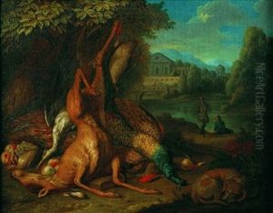 Nature Morte Au Trophee De Chasse by Gerard Rysbraeck
