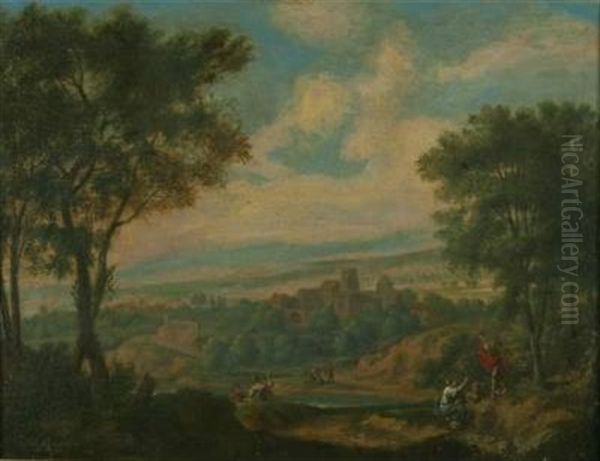 Blick Auf Eine Stadt In Der Nachmittagssonne - view 1