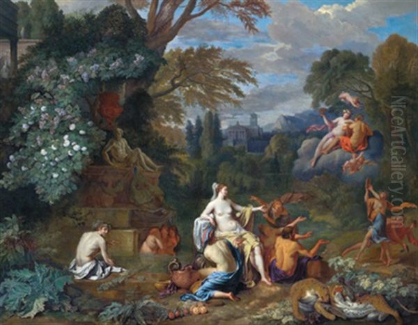 Klassische Landschaft Mit Ariadne Auf Naxos - view 1